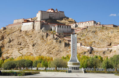 Gyantse Dzong was built in the 14th Century