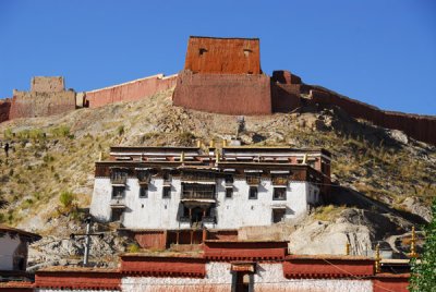 Pelkor Chöde Monastery was founded in 1418