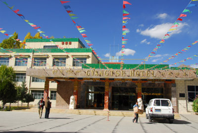Our home for the night, the Gyantse Hotel
