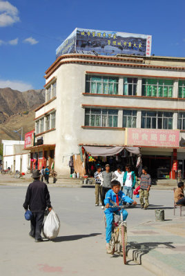 The middle of Gyantse