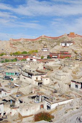 Old town and monastery, Gyantse
