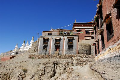 Monastery at north Sakya (not the ancient one founded in 1073)