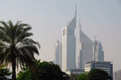 Emirates Towers from Zabeel Park