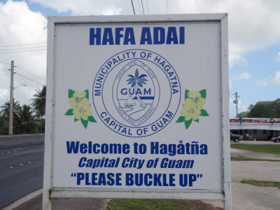 Welcome to Hagta, Capital City of Guam, formerly called Agana