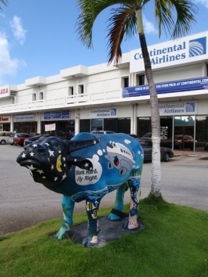 Continental Airlines office, Marine Drive, Guam