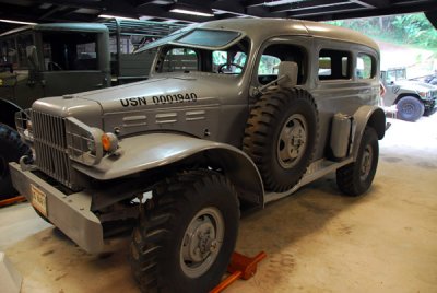 US Navy vehicle from WWII, Pacific War Museum, Guam