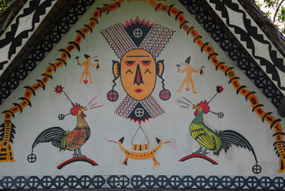 Western gable of the Jungle River Boat Cruises bai
