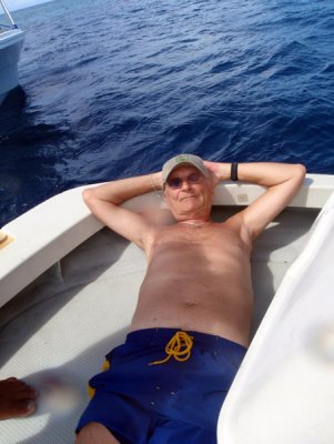Dad relaxing, Palau