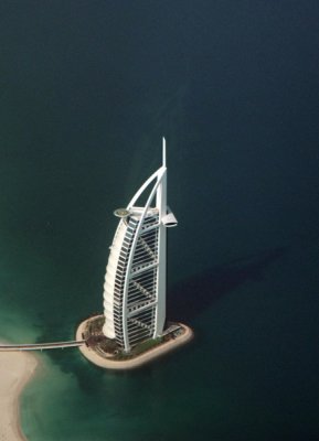 Burj al Arab aerial