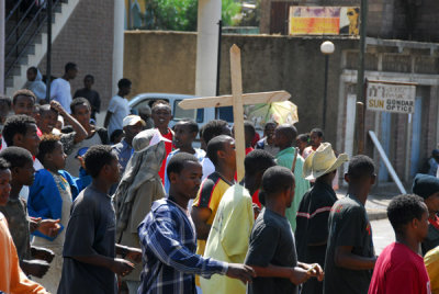 Timkat celebrations, Gondar