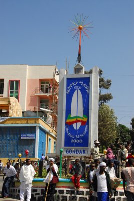 Ethiopian Millenium Monument, Gondar (2000 in ET = 2007)