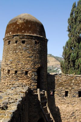 Tower in the north wall, Gondar