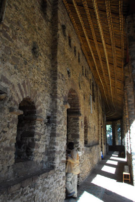 Porch, Debre Birhan Selassie Church