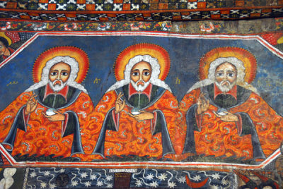 The Holy Trinity, Debre Birhan Selassie Church