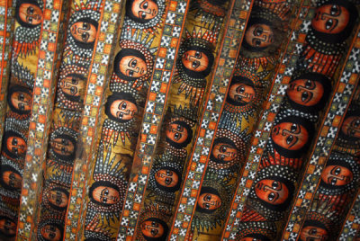 Debre Birhan Selassie Church is famous for the 104 angels on the ceiling