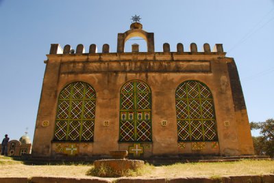Western facade of the Old Church of St. Mary of Zion
