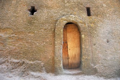 A side doorway, Lalibela