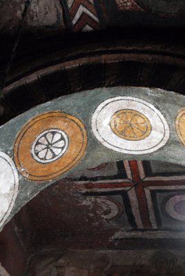 Painted interior, Bet Maryam