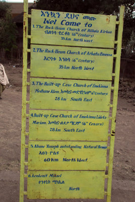 Rock-hewn churches outside Lalibela