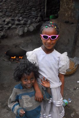 Kids in Lalibela