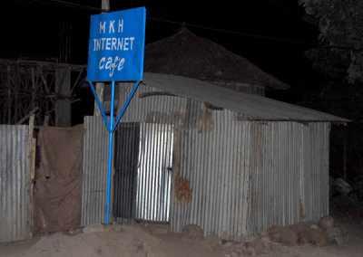Tin shack - MKH Internet Cafe, Lalibela