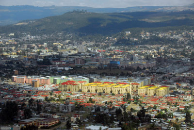Departing to the east, Addis Ababa
