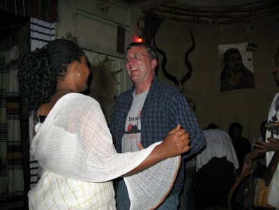 My god, they got me to dance!