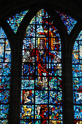 Stained glass, St. Georges Cathedral, Cape Town