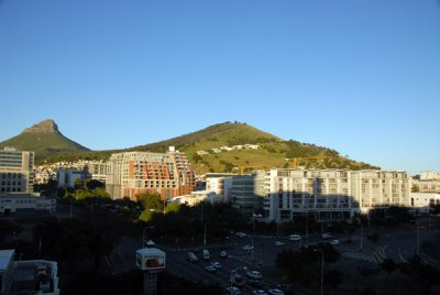 Early morning, Signal Hill from Southern Sun Waterfront Hotel