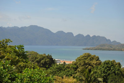 Coron Bay and Coron Island from the Mount Tapyas Hotel