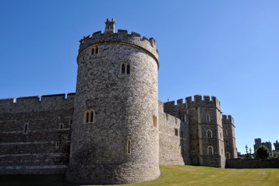 Southwest corner of Windsor Castle, Castle Hill
