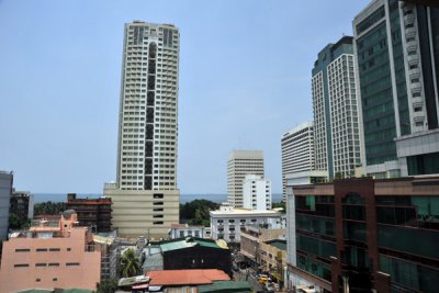 Malate, looking west from Pearl Garden Hotel, M. Adriatico St.