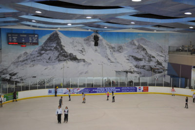 Ice skating rink, SM Mall of Asia, Manila