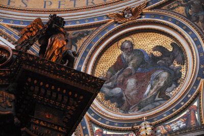 Mosaic of St. John the Evangelist, St. Peters Basilica