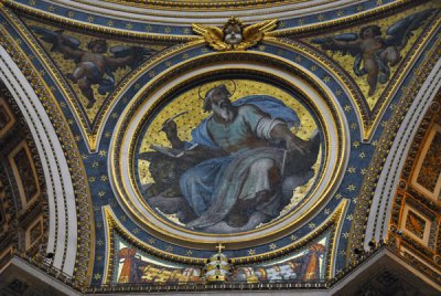 Mosaic of St. Mark the Evangelist, St. Peters Basilica