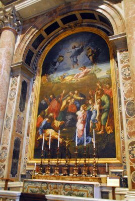 Altar of the Transfiguration, St. Peters Basilica