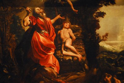 The Sacrifice of Issac by Ludovico Carracci