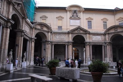 Cortile ottagonale del Belvedere, Museo Pio-Clementino, Vatican Museum