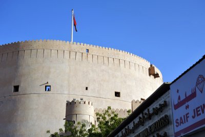 The cannon tower of Nizwa Fort