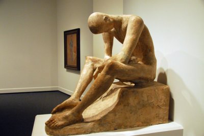 Seated Youth, Wilhelm Lehmbruck, 1917
