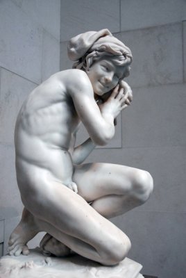 Neapolitan Fisherboy, Jean-Baptiste Carpeaux, ca 1861