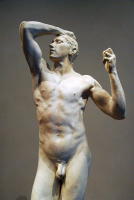 Plaster cast of Rodins Age of Bronze, 1898