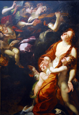 The Ecstasy of the Magdalen, Giulio Cesare Procaccini, ca 1616