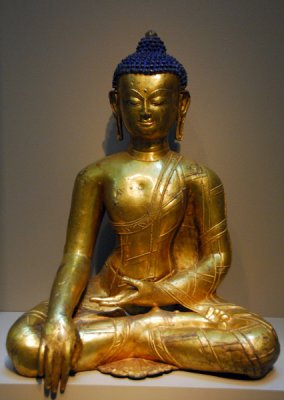 Seated Buddha, Central Tibet, 14th C.