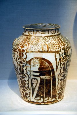 10th C. Abbasid dynasty jar, Iraq