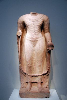 Standing Buddha, Gupta dynasty (320-485 AD) Uttar Pradesh