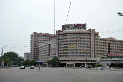 Intersection at the Chonu Metro Station, Pyongyang