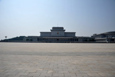 A visit to Kumsusan Memorial Palace takes about 90 minutes