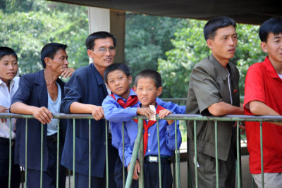 Young Pioneers at Mangyongdae Fun Fair, Pyongyang
