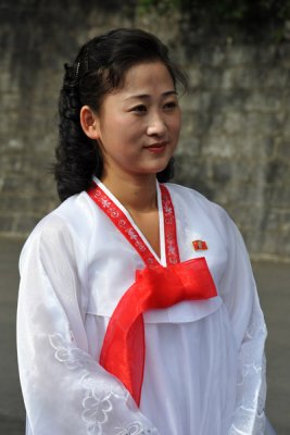 Guide at the International Friendship Exhibition Hall